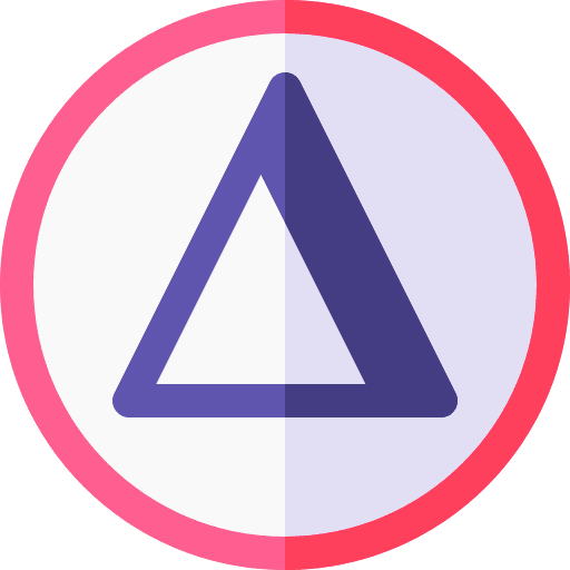 Delta greek shapes and symbols capital letter icon Delta greek shapes and symbols capital letter icon