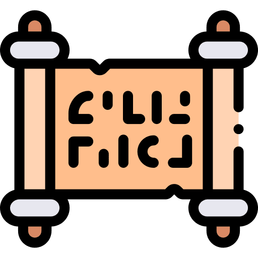 Hieroglyph parchment hieroglyph ancient scroll icon Hieroglyph parchment hieroglyph ancient scroll icon