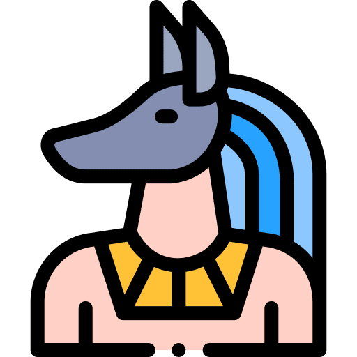 Anubis ancient cultures user icon Anubis ancient cultures user icon