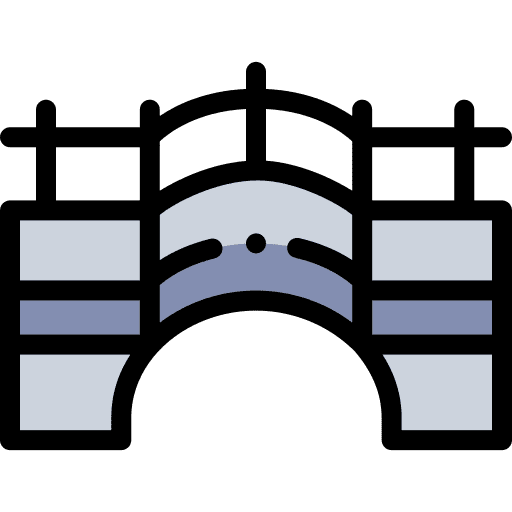 Bridge infrastructure bridge monument icon Bridge infrastructure bridge monument icon