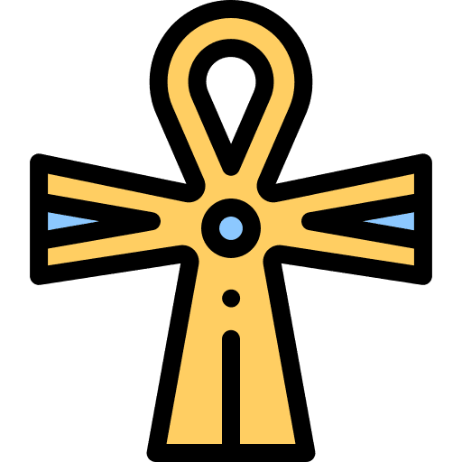 Symbol cross egypt ankh icon Symbol cross egypt ankh icon