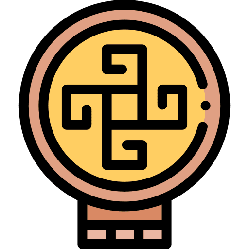 Symbol ornamental cultures decoration icon Symbol ornamental cultures decoration icon