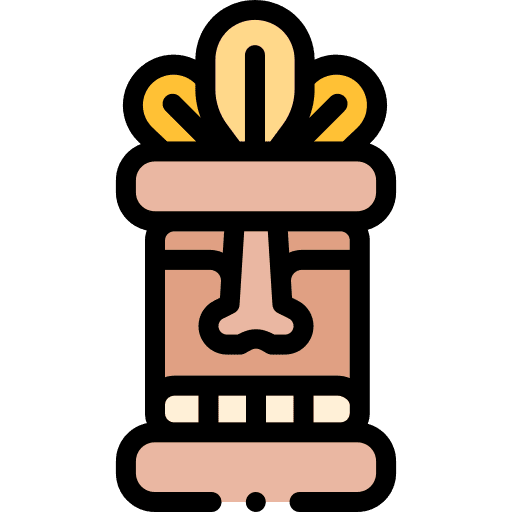Totem cultures totem mask icon Totem cultures totem mask icon