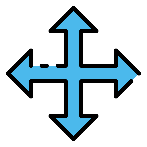 Move interface arrows ui icon Move interface arrows ui icon