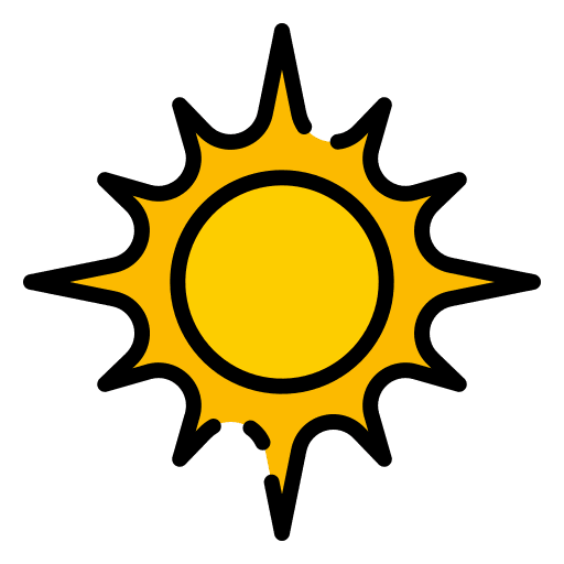Sun nature sunny summer icon Sun nature sunny summer icon