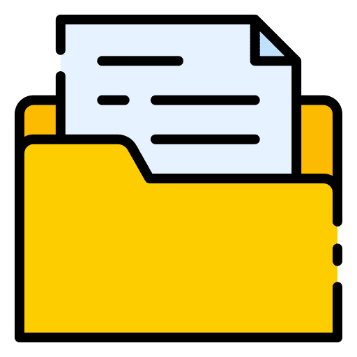 Document office material document filing cabinet icon Document office material document filing cabinet icon