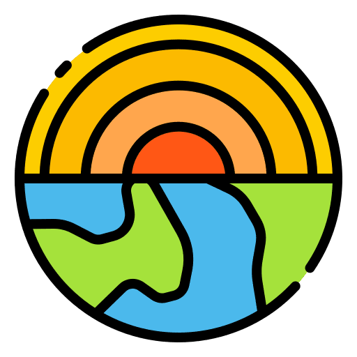 Layers geology physics nuclear icon Layers geology physics nuclear icon