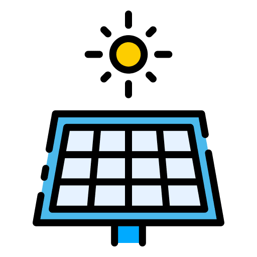 Solar panel industry solar panel solar energy icon Solar panel industry solar panel solar energy icon