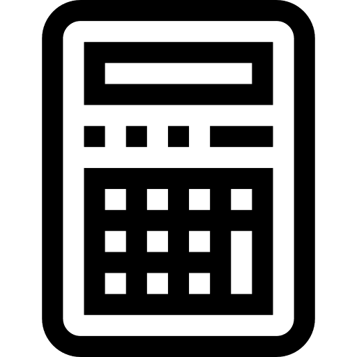 Calculator calculation technological technology icon