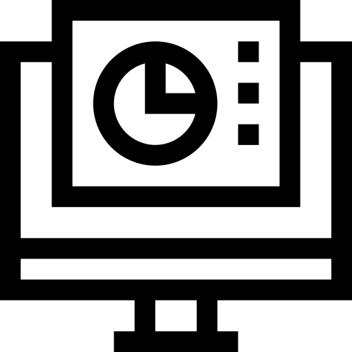 Monitor monitor screen sports and competition icon