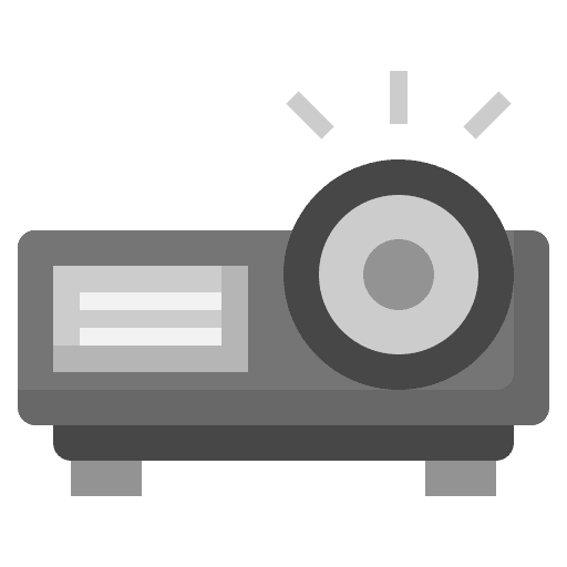 Projector hardware presentation gadget icon Projector hardware presentation gadget icon