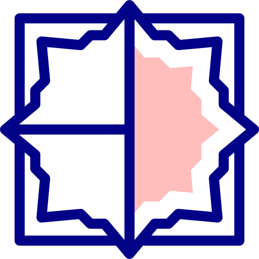 Origami shape origami art and design icon