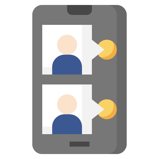 Video conference call video conference online icon Video conference call video conference online icon