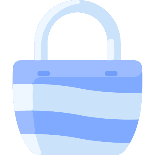 Beach bag fashion beach bag summer icon Beach bag fashion beach bag summer icon