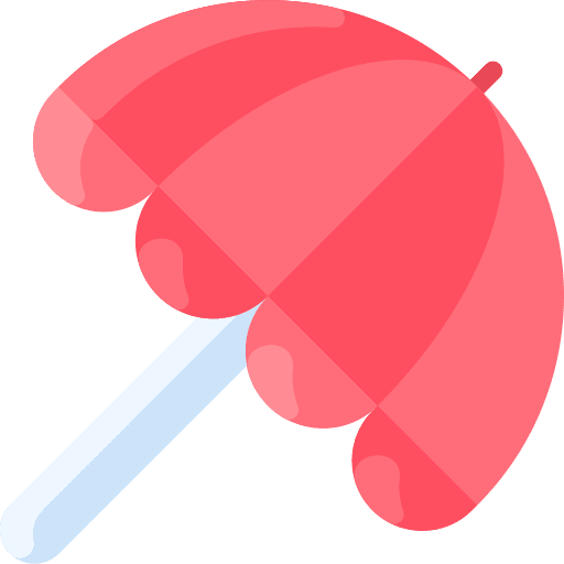 Umbrella parasol shade holidays icon Umbrella parasol shade holidays icon