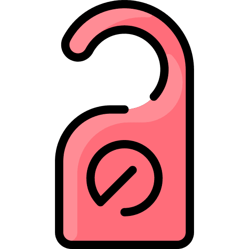 Door hanger hotel door hanger door knob icon Door hanger hotel door hanger door knob icon