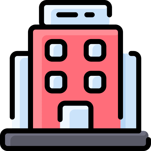 Hotel buildings holidays vacations icon Hotel buildings holidays vacations icon