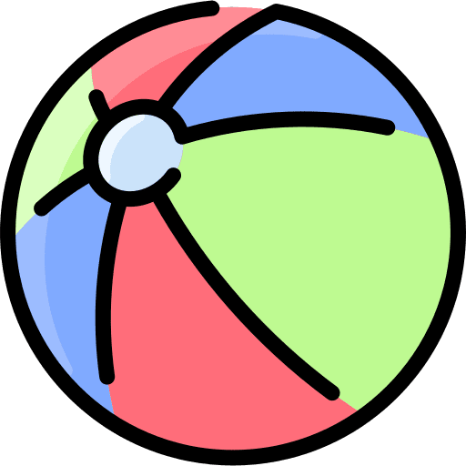 Beach ball summer toy beach ball icon Beach ball summer toy beach ball icon