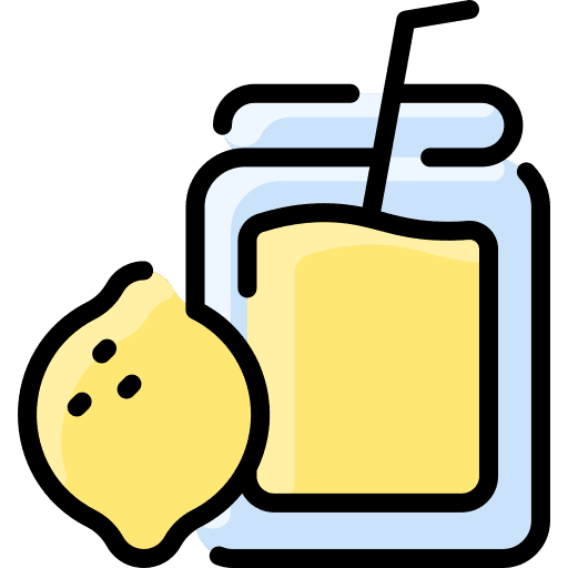 Lemonade beverage drink food and restaurant icon Lemonade beverage drink food and restaurant icon