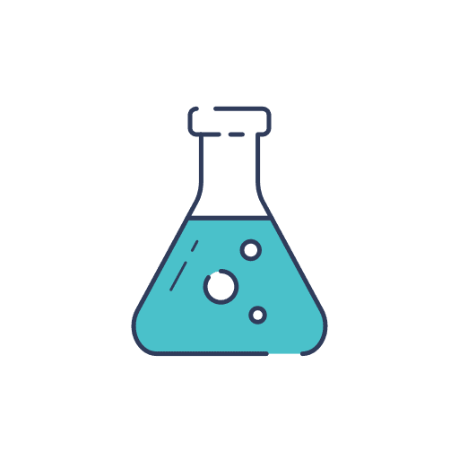 Flask jar knowledge education icon