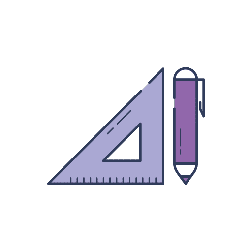 Pen drawing equipment pen icon