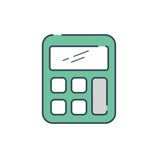 Calculator education math calculator icon Calculator education math calculator icon