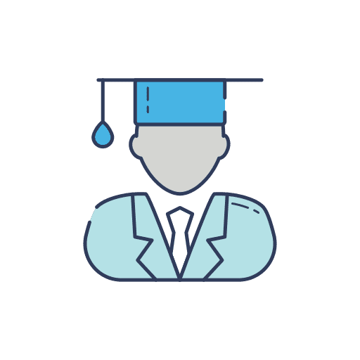 Graduate avatar graduation student user icon Graduate avatar graduation student user icon