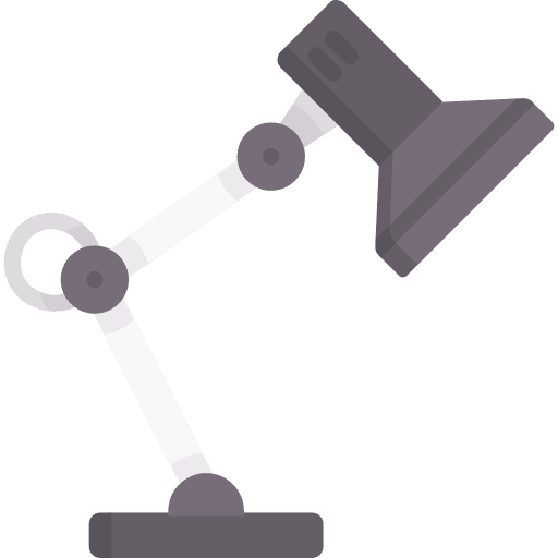 Desk lamp furniture and household illumination desk lamp icon Desk lamp furniture and household illumination desk lamp icon