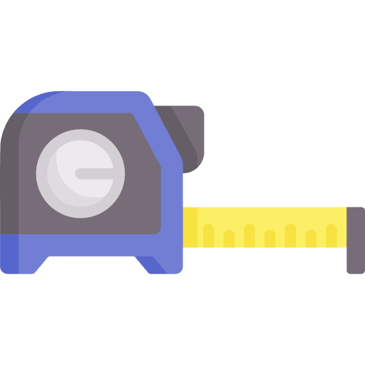 Tape measure work tool tape measure measurement icon Tape measure work tool tape measure measurement icon