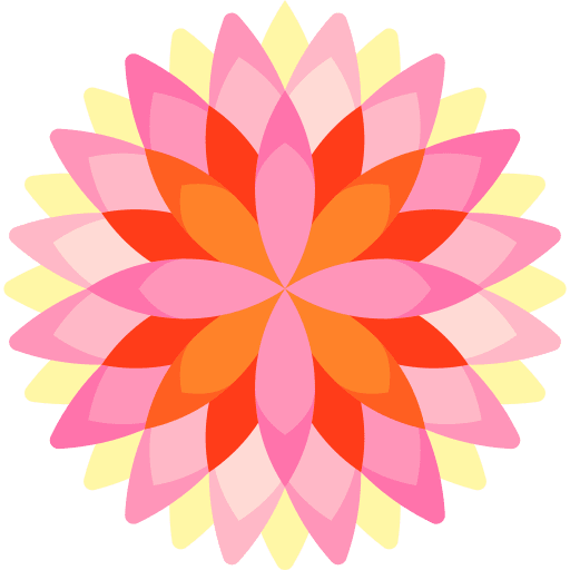 Dahlia blossom dahlia farming and gardening icon Dahlia blossom dahlia farming and gardening icon