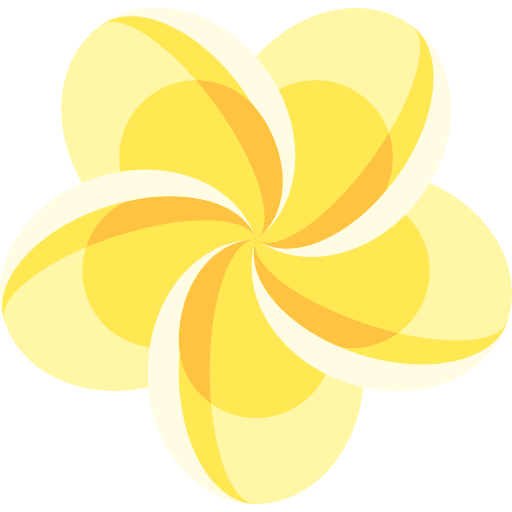 Plumeria plumeria blossom gardening icon