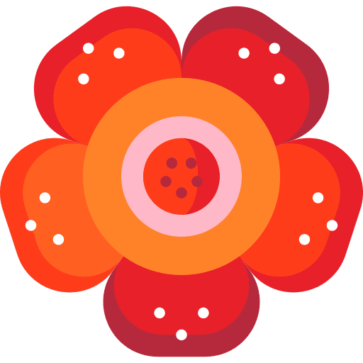 Rafflesia blossom botanical rafflesia icon