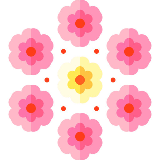 Lantana farming and gardening blossom flower icon Lantana farming and gardening blossom flower icon