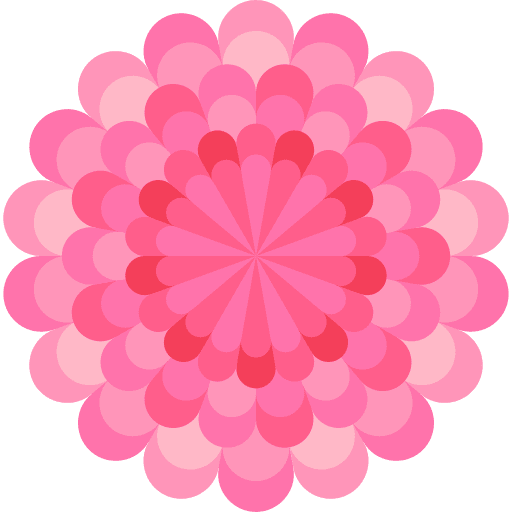 Chrysanthemum flower blossom gardening icon Chrysanthemum flower blossom gardening icon