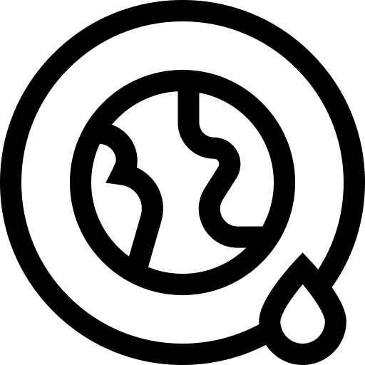 Planet earth worldwide world ecology and environment icon