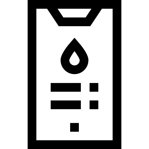 Bill water droplet smartphone icon