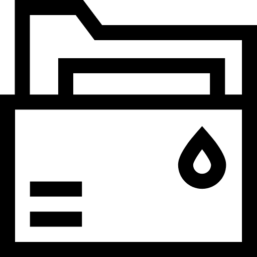 Document archive document file storage icon