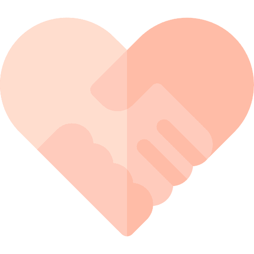 Help peace hands reconciliation icon