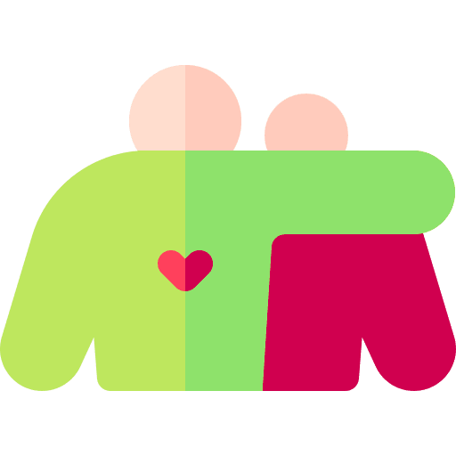 Hug community hug assistant icon