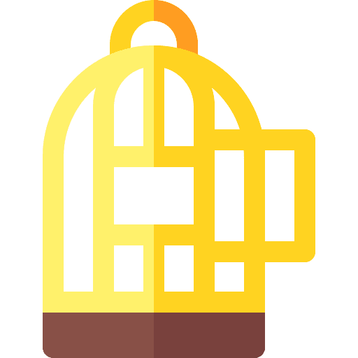 Freedom bird animals door icon