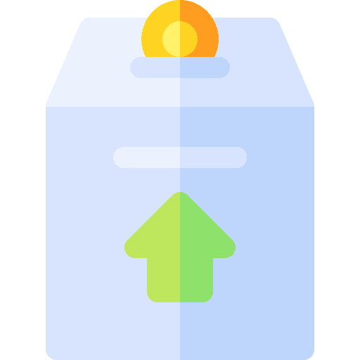 Money box money donation miscellaneous icon