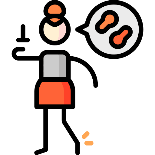 Tetanus redhead caucasian syringe icon