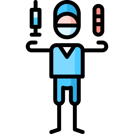 Plaster doctor drugs people icon Plaster doctor drugs people icon