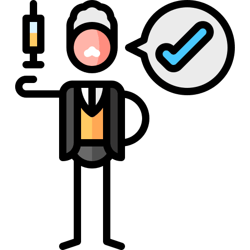 Vaccine healthcare and medical test vaccination icon Vaccine healthcare and medical test vaccination icon