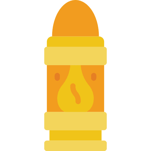 Bullet munition weapons miscellaneous icon