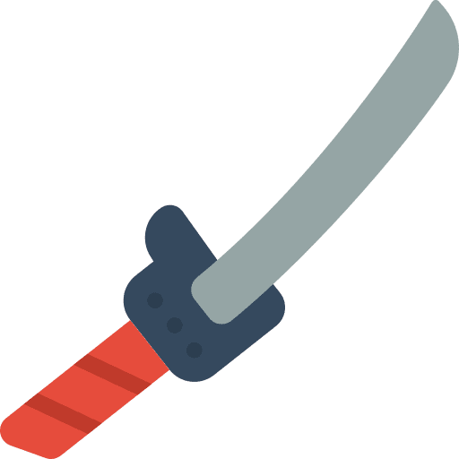 Katana martial arts japanese cultures icon