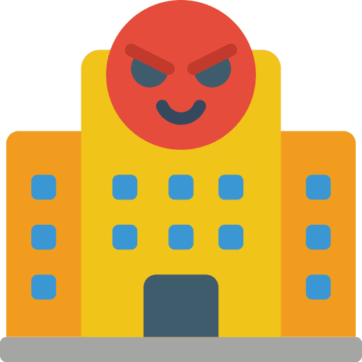 Building architecture and city business and finance corporation icon