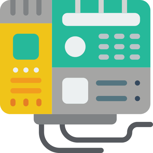 Junk tech electronics junk icon