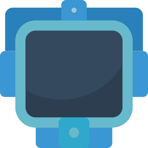 Screen electronics technology sci fi icon