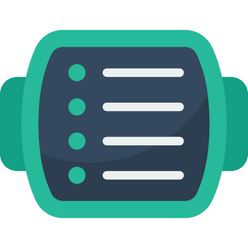 Device device round watch icon